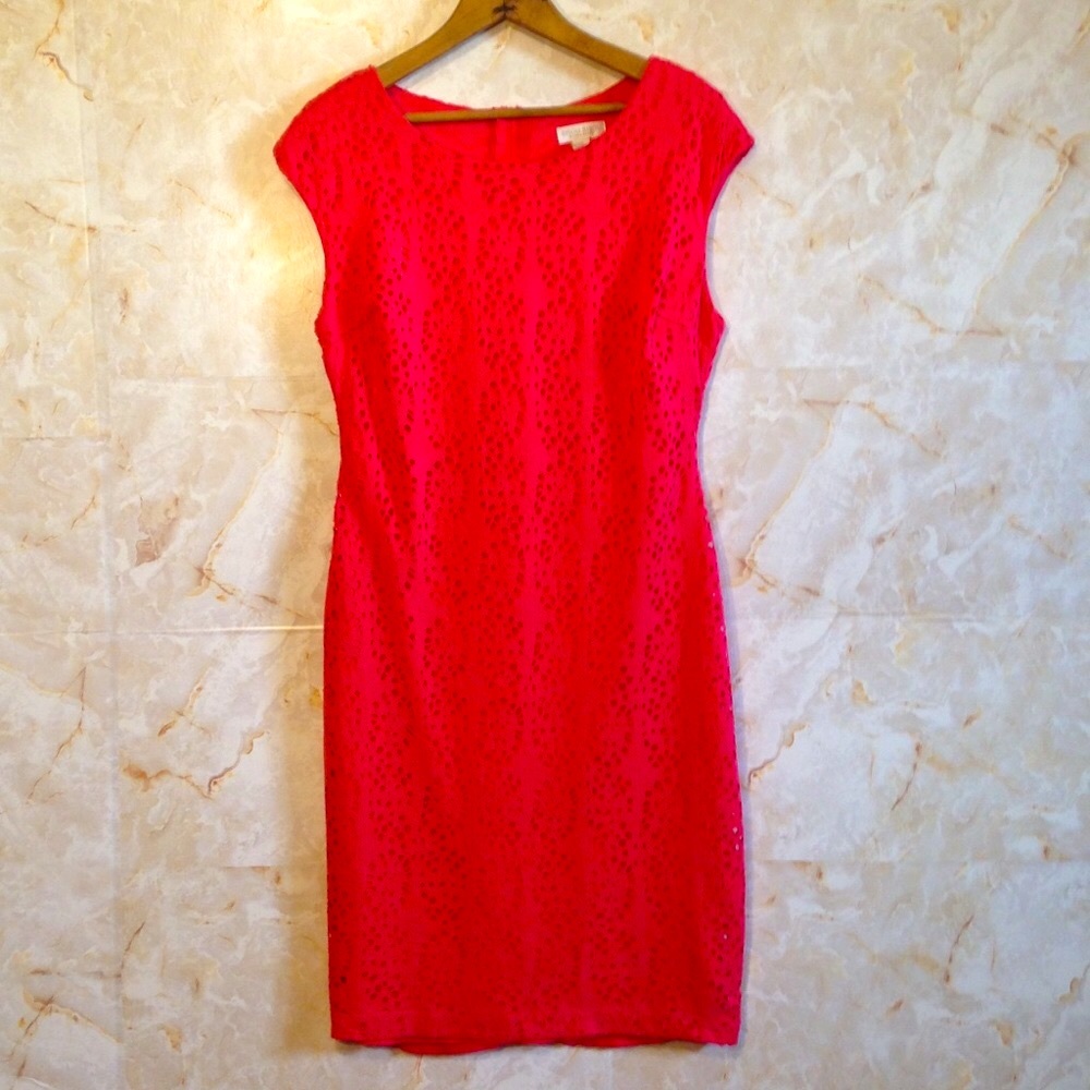 Bison Bisou Sleeveless Cutout Dress sz 10